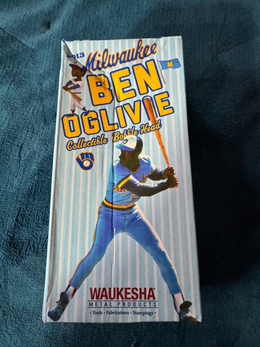 2013 Ben Olgivie Milwaukee Brewer Bobble Head